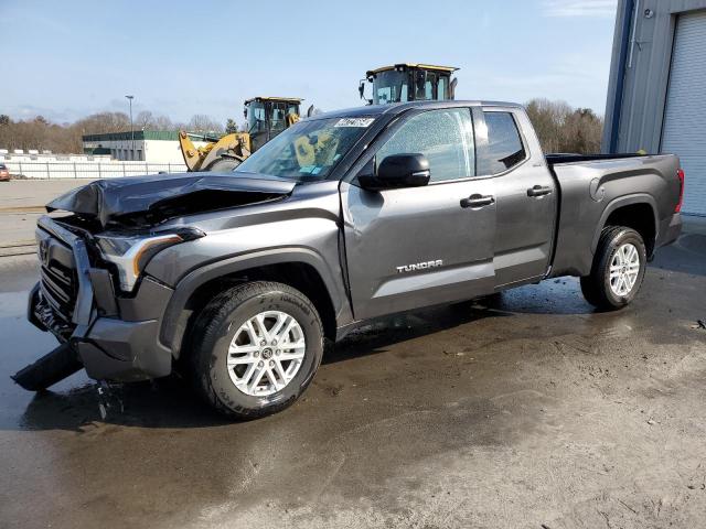 5TFLA5DA2PX058106 - 2023 TOYOTA TUNDRA DOUBLE CAB SR GRAY photo 1