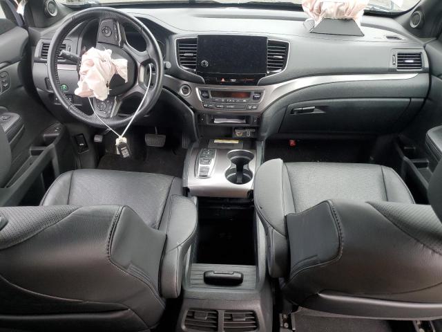 5FNYF8H57NB007391 - 2022 HONDA PASSPORT EXL BLUE photo 8