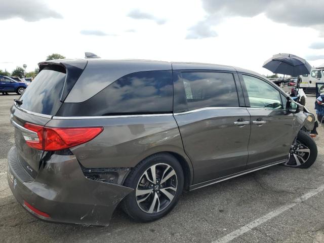 5FNRL6H92JB047621 - 2018 HONDA ODYSSEY ELITE Gris foto 3