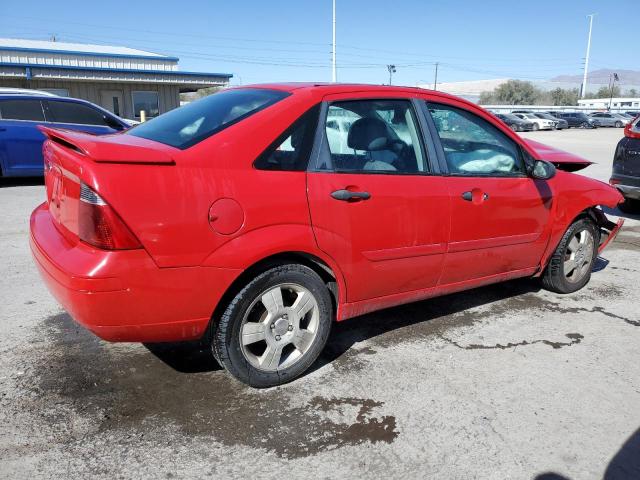 1FAFP34N37W232764 - 2007 FORD FOCUS ZX4 RED photo 3