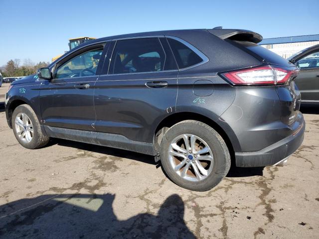 2FMTK3J86FBB32082 - 2015 FORD EDGE SEL CHARCOAL photo 2