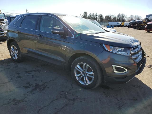 2FMTK3J86FBB32082 - 2015 FORD EDGE SEL CHARCOAL photo 4