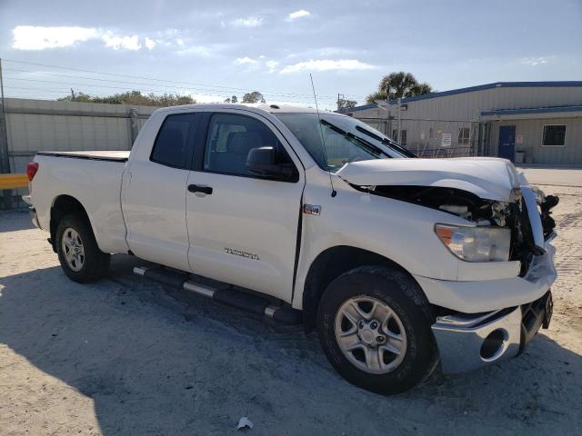 5TFUY5F14DX306297 - 2013 TOYOTA TUNDRA DOUBLE CAB SR5 WHITE photo 4