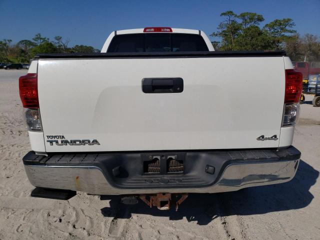 5TFUY5F14DX306297 - 2013 TOYOTA TUNDRA DOUBLE CAB SR5 WHITE photo 6