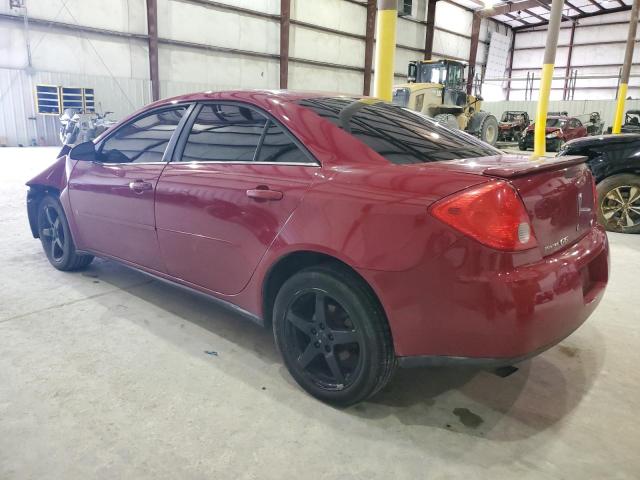 1G2ZG58N574264208 - 2007 PONTIAC G6 BASE RED photo 2