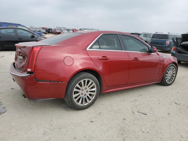 1G6DK5EGXA0103669 - 2010 CADILLAC CTS PERFORMANCE COLLECTION RED photo 3