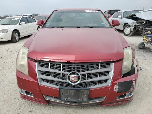 1G6DK5EGXA0103669 - 2010 CADILLAC CTS PERFORMANCE COLLECTION RED photo 5