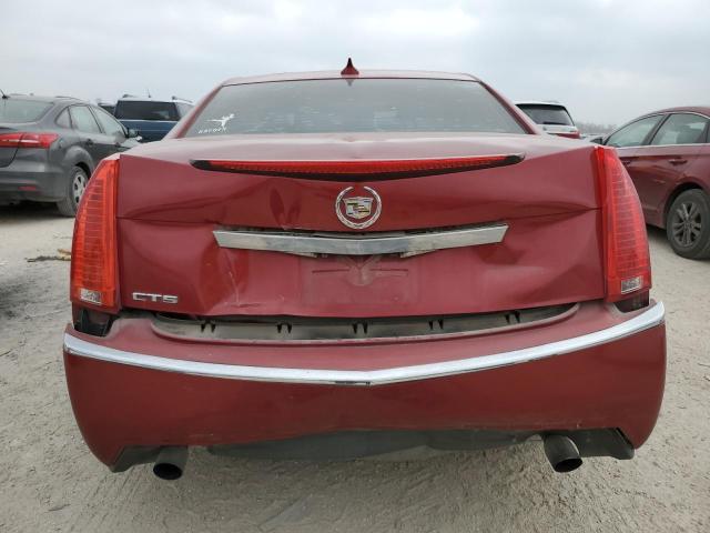 1G6DK5EGXA0103669 - 2010 CADILLAC CTS PERFORMANCE COLLECTION RED photo 6