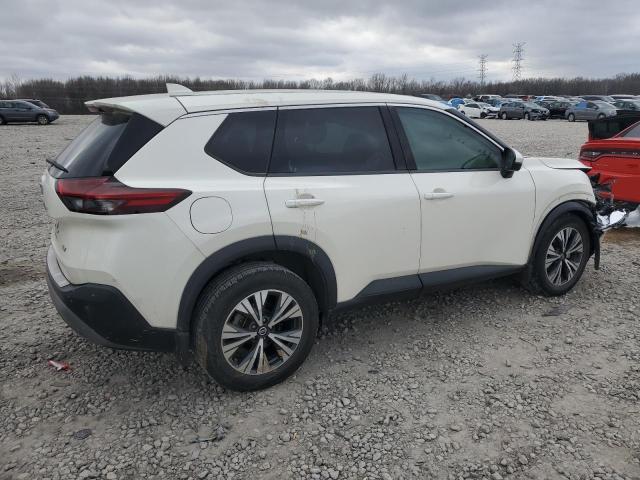 JN8AT3BA1MW013589 - 2021 NISSAN ROGUE SV WHITE photo 3