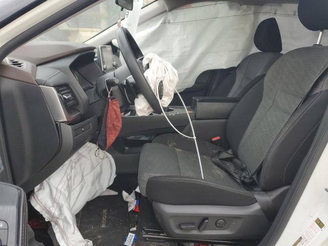 JN8AT3BA1MW013589 - 2021 NISSAN ROGUE SV WHITE photo 7