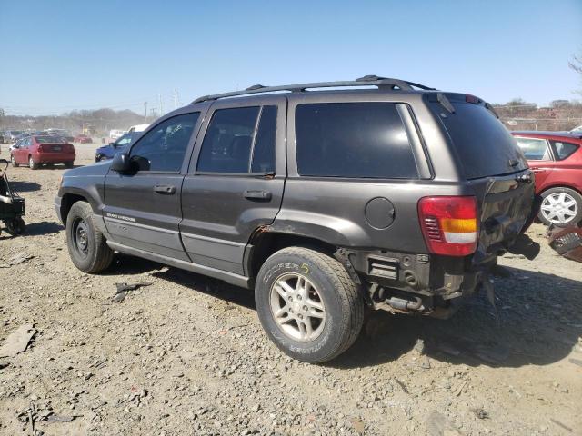 1J4GW48N14C405545 - 2004 JEEP GRAND CHER LAREDO GRAY photo 2