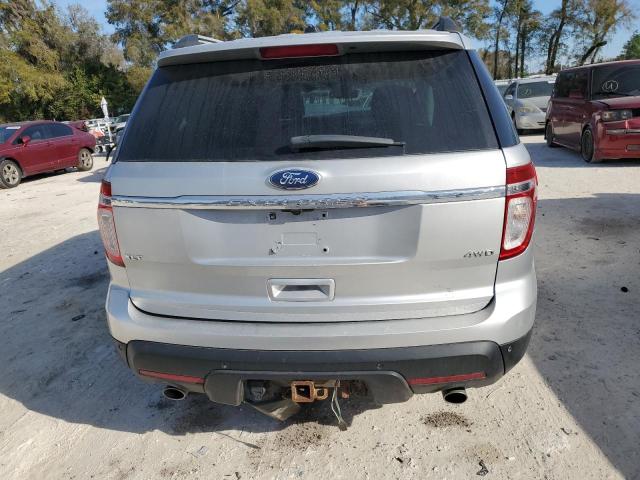 1FMHK8D80BGA13591 - 2011 FORD EXPLORER XLT SILVER photo 6