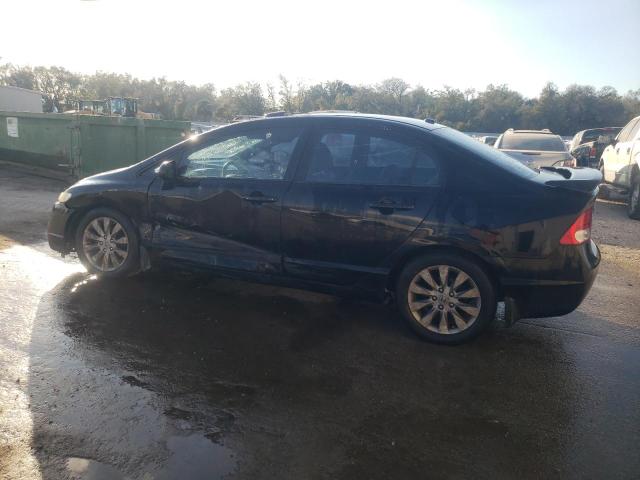 2HGFA1F94AH562114 - 2010 HONDA CIVIC EXL BLACK photo 2