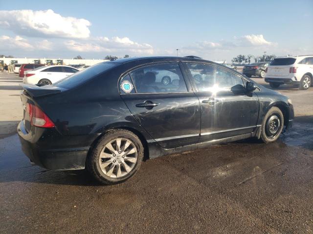 2HGFA1F94AH562114 - 2010 HONDA CIVIC EXL BLACK photo 3