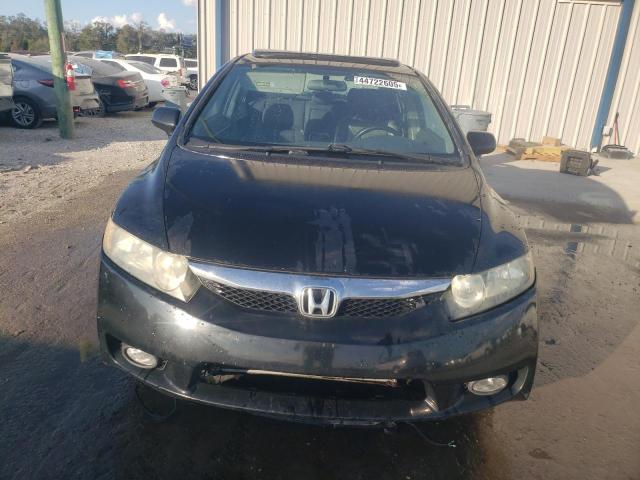 2HGFA1F94AH562114 - 2010 HONDA CIVIC EXL BLACK photo 5