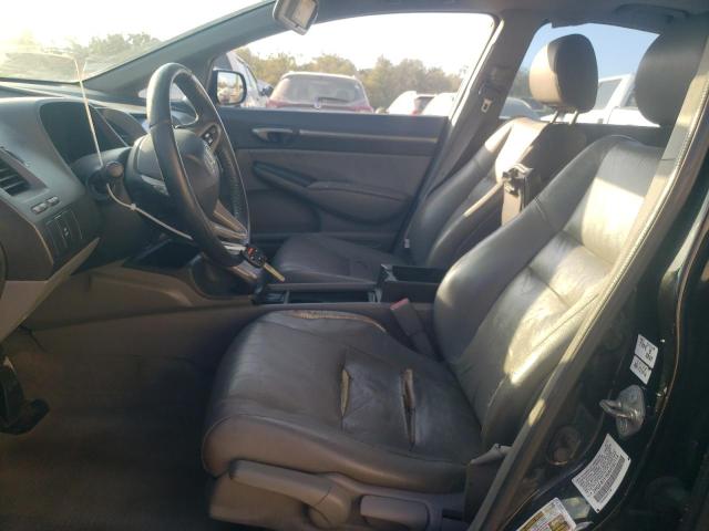 2HGFA1F94AH562114 - 2010 HONDA CIVIC EXL BLACK photo 7