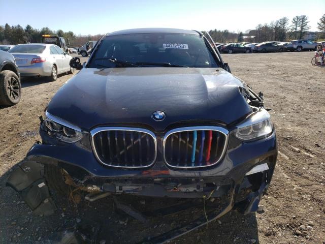5UXUJ3C59KLG56210 - 2019 BMW X4 XDRIVE30I BLACK photo 5