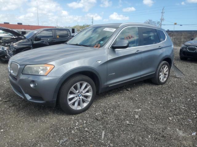 5UXWX5C58BL705302 - 2011 BMW X3 XDRIVE28I GRAY photo 1