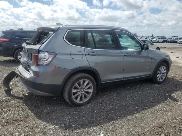 5UXWX5C58BL705302 - 2011 BMW X3 XDRIVE28I GRAY photo 3