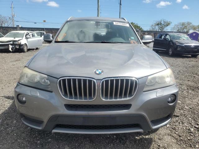 5UXWX5C58BL705302 - 2011 BMW X3 XDRIVE28I GRAY photo 5