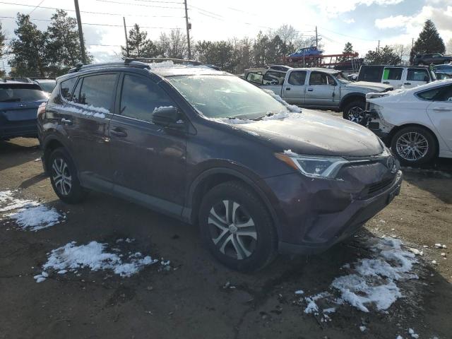 2T3BFREV7HW593542 - 2017 TOYOTA RAV4 LE BURGUNDY photo 4