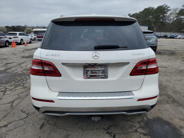 4JGDA0EB3FA510110 - 2015 MERCEDES-BENZ ML 250 BLUETEC WHITE photo 6