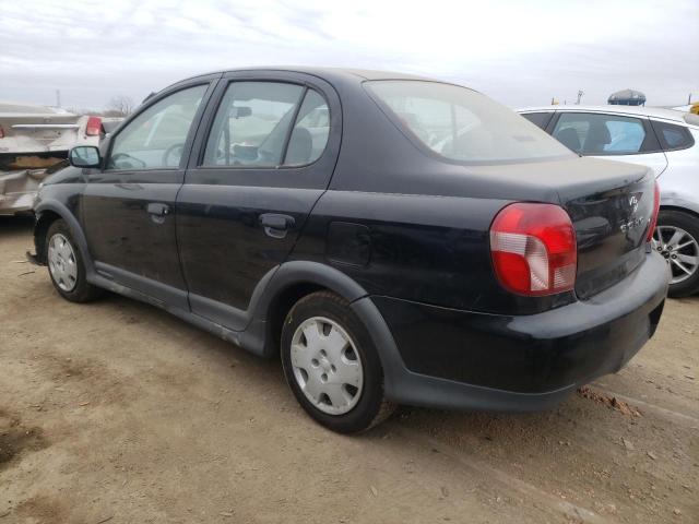 JTDBT1231Y0023621 - 2000 TOYOTA ECHO BLACK photo 2