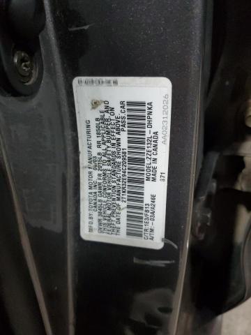 2T1KR32E94C209581 - 2004 TOYOTA COROLLA MA XR GRAY photo 12