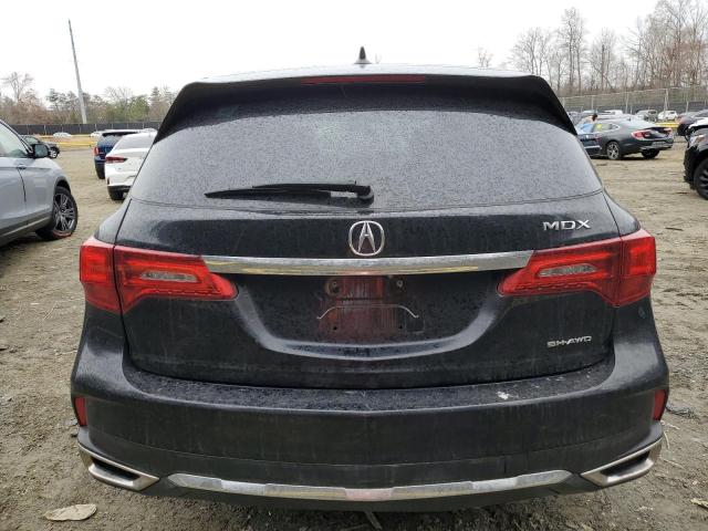 5FRYD4H3XHB009734 - 2017 ACURA MDX BLACK photo 6