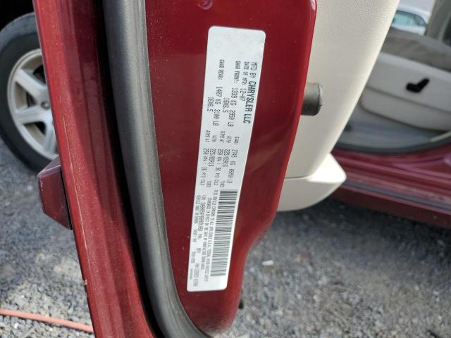 2A8HR54P88R691060 - 2008 CHRYSLER TOWN & COU TOURING 勃艮第红 照片 14