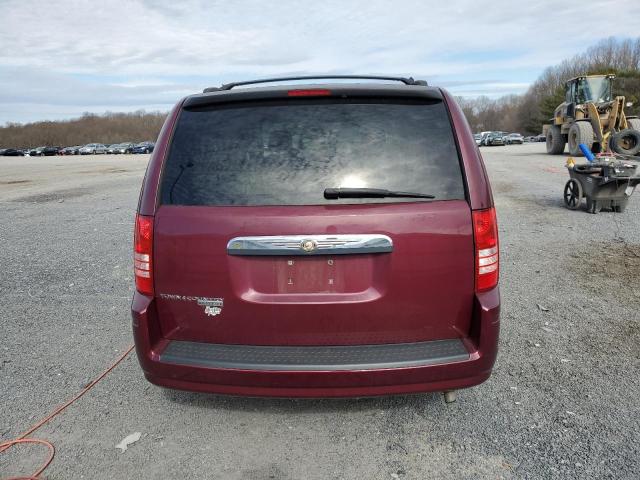2A8HR54P88R691060 - 2008 CHRYSLER TOWN & COU TOURING 勃艮第红 照片 6