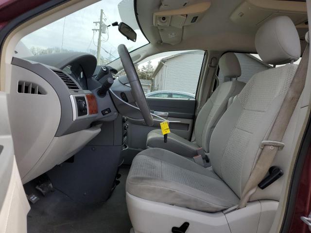2A8HR54P88R691060 - 2008 CHRYSLER TOWN & COU TOURING 勃艮第红 照片 7