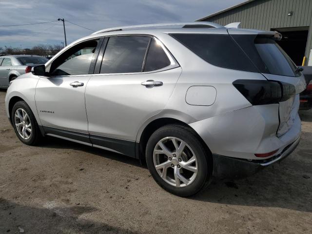 3GNAXVEV6JS582270 - 2018 CHEVROLET EQUINOX PREMIER SILVER photo 2