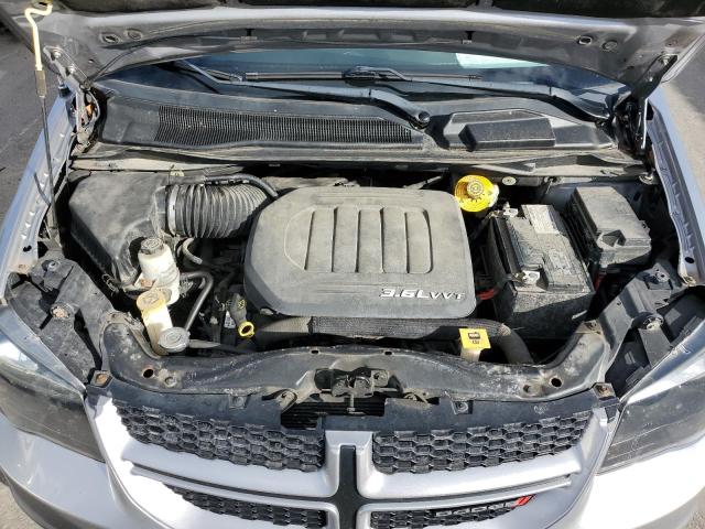 2C4RDGEG7GR338618 - 2016 DODGE GRAND CARA R/T GRAY photo 12