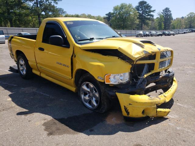 1D7HA16D74J219866 - 2004 DODGE RAM 1500 ST YELLOW photo 4