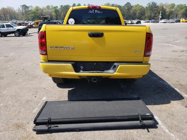 1D7HA16D74J219866 - 2004 DODGE RAM 1500 ST YELLOW photo 6