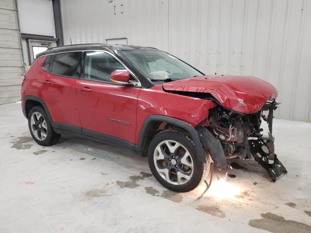 3C4NJDCB7KT760990 - 2019 JEEP COMPASS LIMITED RED photo 4