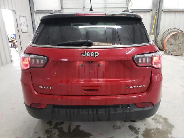3C4NJDCB7KT760990 - 2019 JEEP COMPASS LIMITED RED photo 6