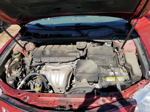 4T1BF3EK1BU686074 - 2011 TOYOTA CAMRY BASE RED photo 11