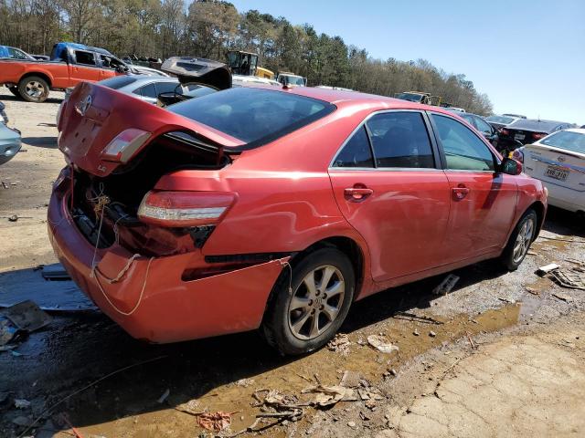 4T1BF3EK1BU686074 - 2011 TOYOTA CAMRY BASE RED photo 3