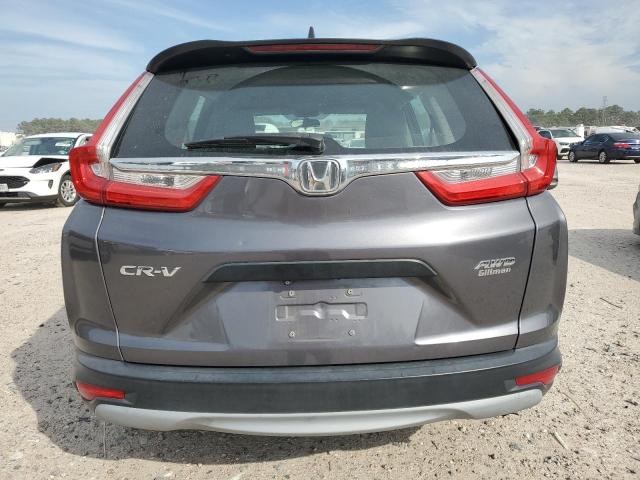 2HKRW6H31HH213139 - 2017 HONDA CR-V LX GRAY photo 6