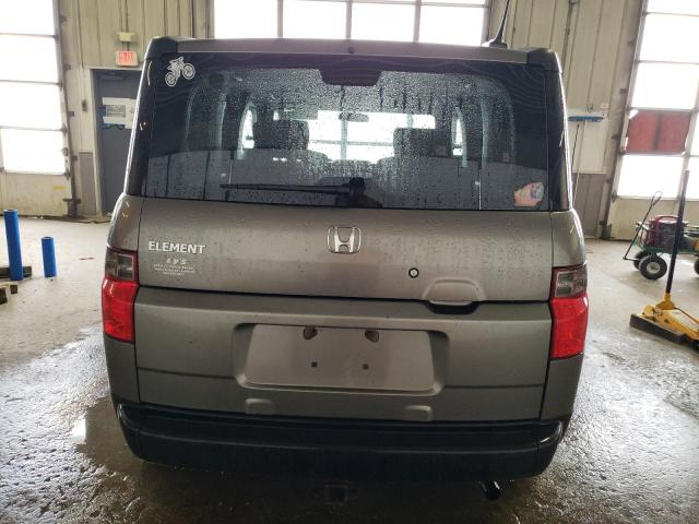 5J6YH28738L011457 - 2008 HONDA ELEMENT EX GRAY photo 6