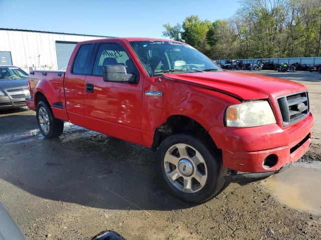 1FTRX02W06KC38111 - 2006 FORD F150 RED photo 4