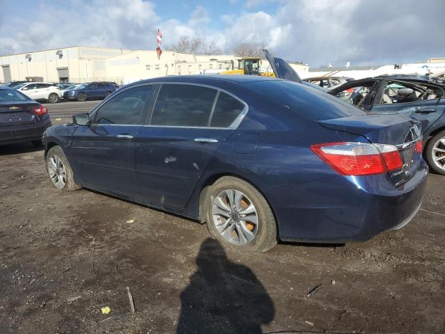 1HGCR2F32FA203816 - 2015 HONDA ACCORD LX BLUE photo 2