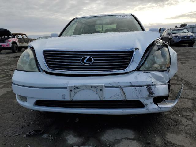 JTHBN30F620088991 - 2002 LEXUS LS 430 WHITE photo 5