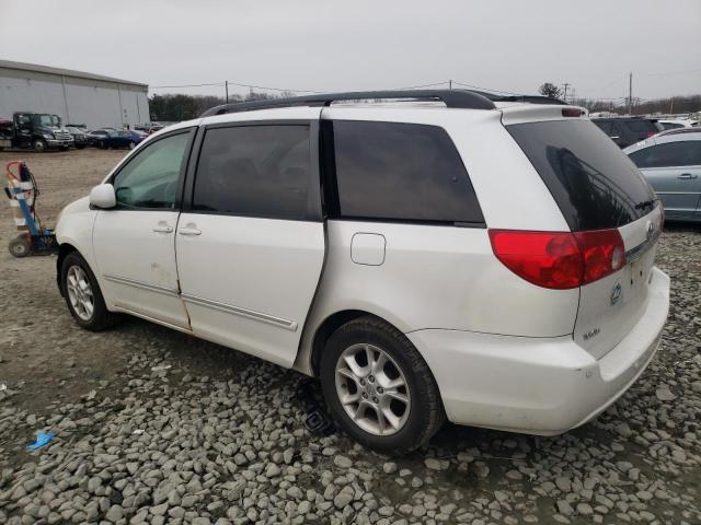 5TDZA22C96S403231 - 2006 TOYOTA SIENNA XLE WHITE photo 2