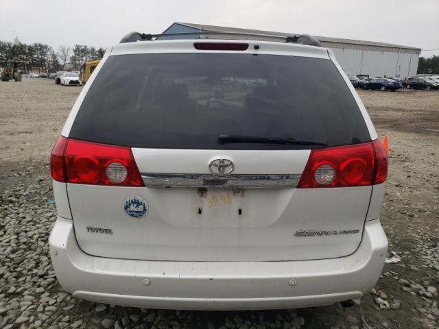 5TDZA22C96S403231 - 2006 TOYOTA SIENNA XLE WHITE photo 6