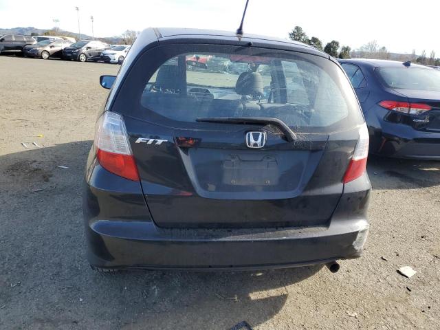 JHMGE8H35BC023321 - 2011 HONDA FIT BLACK photo 6