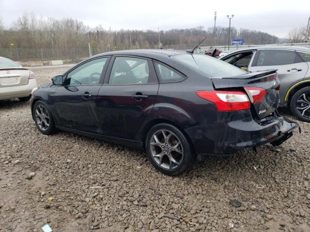 1FADP3F20EL167462 - 2014 FORD FOCUS SE BLACK photo 2