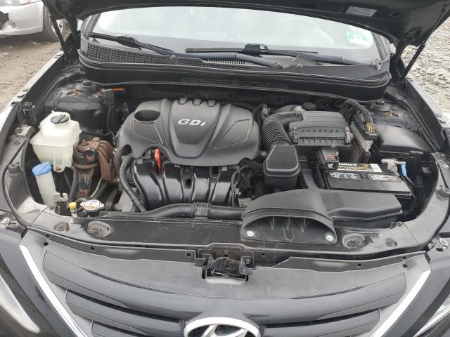 5NPEB4AC0EH933875 - 2014 HYUNDAI SONATA GLS BLACK photo 11